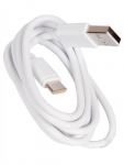 Аксессуар ZeepDeep Type-c - USB OneLove 2.4A FastCharging 1m White 795264
