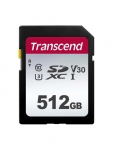 Карта памяти 512Gb - Transcend 300S Secure Digital XC Class 10 V30 UHS-I TS512GSDC300S