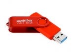 USB Flash Drive 256Gb - SmartBuy UFD 3.0 Twist Red SB256GB3TWR
