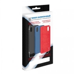 Накладка Silicon Microfiber DF для Redmi Note 9T Красный