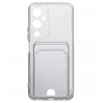 Чехол Neypo для Tecno Pova 4 Pro Pocket Silicone с карманом Transparent ACS57803