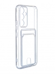 Чехол Neypo для Samsung Galaxy A54 5G Pocket Silicone с карманом Transparent ACS59249
