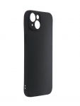 Чехол DF для APPLE iPhone 15 Plus Silicone Black iCase-37