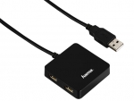 Хаб USB Hama Square1:4 4xUSB 2.0 00012131