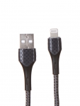 Аксессуар Ldnio LS521 USB - Lightning 2.4A 1m Grey LD_B4531