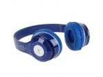 Наушники Eltronic Bluetooth/FM/Micro SD/AUX Blue 4463