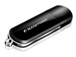 USB Flash Drive 16Gb - Silicon Power LuxMini 322 Black SP016GBUF2322V1K