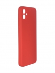 Чехол Zibelino для Samsung Galaxy A04e 4G Soft Matte с микрофиброй Red ZSMF-SAM-A042-RED
