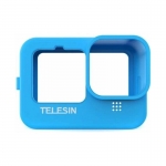 Чехол Telesin для GoPro Hero 12 / 11 / 10 / 9 Silicone Blue GP-HER-041
