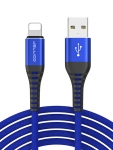 Аксессуар Jellico KDS-25 USB - Lightning 1.2m Blue