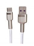 Аксессуар Baseus Cafule Series Metal USB - Type-C 66W 2m White CAKF000202