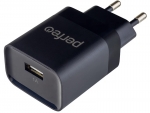 Зарядное устройство Perfeo USB 1А Black I4627