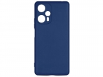 Чехол DF для Poco F5 / Xiaomi Redmi Note 12 Turbo Silicone Blue poCase-14