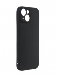 Чехол DF для APPLE iPhone 15 Silicone Black iCase-36