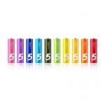 Батарейка AA - Xiaomi Rainbow ZI5 Colors (10 штук)