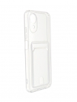 Чехол Neypo для Oppo A17k Pocket Silicone с карманом Transparent ACS60312