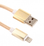 Аксессуар Red Line USB - Lightning Gold УТ000035970