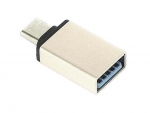 Аксессуар Vbparts Type-C - USB 3.0 OTG Gold 057508