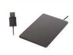 Зарядное устройство Baseus Card Ultra-Thin Wireless Charger 15W + USB Cable 1m Black WX01B-01