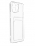 Чехол Svekla для APPLE iPhone 13 Pro Max с картхолдером Transparent SVCAR-IP13PM-WH
