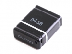 USB Flash Drive Qumo nanoDrive 64Gb Black