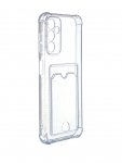 Чехол Neypo для Samsung Galaxy A14 4G Pocket Silicone с карманом Transparent ACS59501