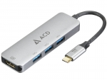Док-станция ACD Fusion C104 USB-C - 3xUSB3.0/HDMI ACD-C104-UAL