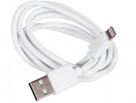 Аксессуар ZeepDeep Lightning - USB OneLove 2.4A FastCharging 1m White 795247