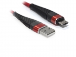Аксессуар CBR USB - microUSB 2.1A 1m CB 500 Red