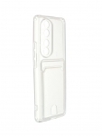 Чехол Neypo для Honor 70 Pro / 70 Pro Plus Pocket Silicone с карманом Transparent ACS57237