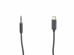 Аксессуар Baseus Yiven M01 Type-C Male - 3.5 Male Audio Cable Black CAM01-01