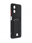 Чехол Neypo для Oppo A17k Pocket Matte Silicone с карманом Black NPM59863
