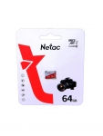 Карта памяти 64Gb - Netac MicroSD P500 Eco UHS-I Class 10 NT02P500ECO-064G-S