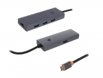 Хаб USB Baseus OS Flite Series 5-Port Type-C - HDMI + 4xUSB 3.0 Space Grey B00052809813-00