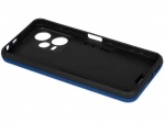 Чехол DF для Xiaomi Redmi Note 12 Pro Plus 5G с магнитом и кольцом Dark Blue xiArmor-04