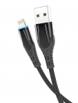 Аксессуар Olmio SmartLED USB 2.0 - Lightning 1.2m 2.1A 41627