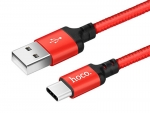 Аксессуар Hoco Times Speed X14a USB - Type C 1m Red-Black