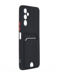 Чехол Neypo для Tecno Pova 4 Pocket Matte Silicone с карманом Black NPM57193