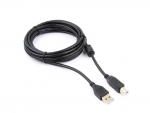 Аксессуар Gembird Cablexpert Pro USB 2.0 AM/BM 3m Black CCF-USB2-AMBM-10
