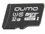 Карта памяти 32Gb - Qumo MicroSDHC Class 10 UHS-I 3.0 QM32GMICSDHC10U1NA