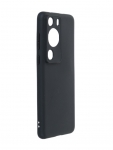 Чехол DF для Huawei P60 Pro Silicone Black hwCase-137