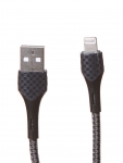 Аксессуар Ldnio LS522 USB - Lightning 2.4A 2m Grey LD_B4515