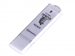 USB Flash Drive 64Gb - Fumiko Dubai USB 2.0 Silver FU64DUSILVER-01 / FDI-30
