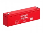 Аккумулятор General Security 12V 2.3Ah GS2.3-12