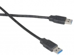 Аксессуар Akasa USB 3.0 Type-A - Type-A 1.5m AK-CBUB03-15BK