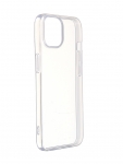 Чехол DF для APPLE iPhone 14 Silicone Super Slim Transparent iCase-26