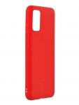 Чехол Zibelino для Samsung Galaxy A02s Soft Matte Red ZSM-SAM-A02S-RED